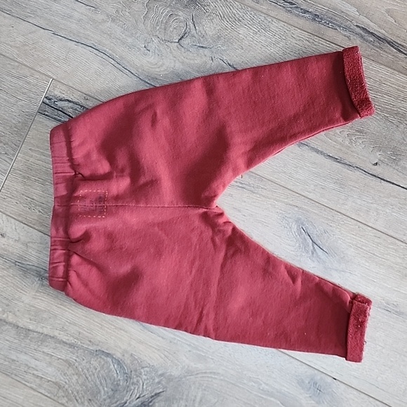 Zara Red Sweatpants 18 - 24 M - Picture 3 of 3